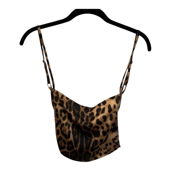 Splash of Leopard 🐆 Verge Girl Cheetah Crop Top - Picture 2 of 8
